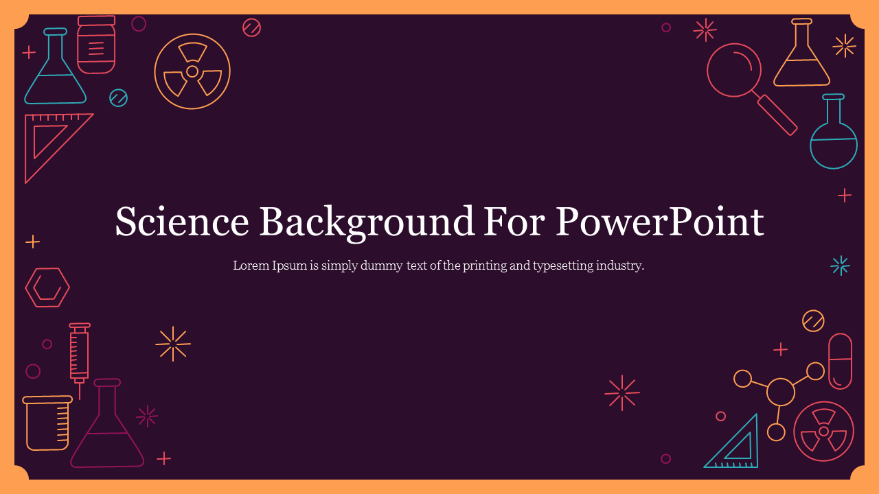 Science Background For PowerPoint